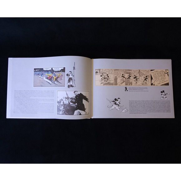 Rare French Walt Disney Mickey Agent Secret Hachette BD 1936 Hardcover Book - Picture 3 of 4